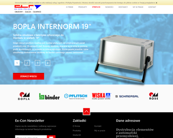 Ex-Con Sp  z o o  Automatyka przemysłowa_ obudowy przemysłowe