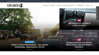 Explorer  Egzotyczne wycieczki  Bezpośredni organizator_