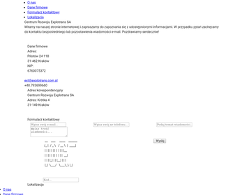 Centrum Rozwoju EXPLOTRANS SA_