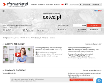 EXTER Sp  z o o_