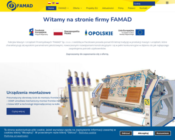 FAMAD Fabryka Maszyn i Urządzeń Przemysłowych Sp  z o o_