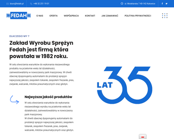 Zakład Wyrobu Sprężyn FEDAH_