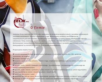 Przedsiębiorstwo Produkcyjno-Handlowe FELIX Barbara Czaykowska-_