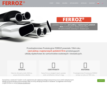 Przedsiębiorstwo Produkcyjne FERROZ Bożena Walerowicz_