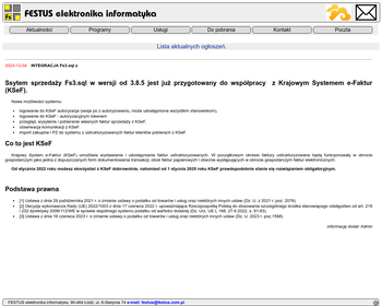 FESTUS Elektronika Informatyka_