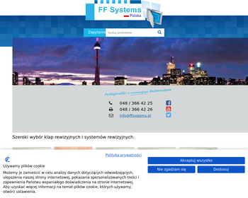FF Systems Sp  z o o  Producent drzwiczek rewizyjnych  Przeciwpożarowe klapy rewizyjne_