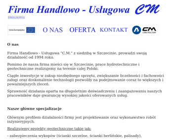 CM  Wynajem maszyn budowlanych_ roboty ziemne