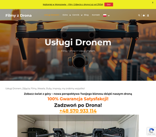 Zdjęcia z drona i filmy zdronów i Usługi Dronem i Nagrywanie Dronem Warszawa.