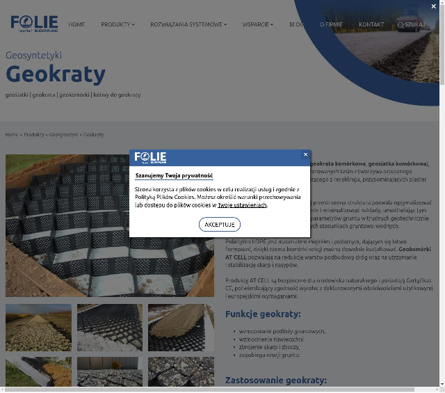 Geokrata_ Geosiatka na skarpy