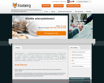 FOXBERG Sp  z o o_