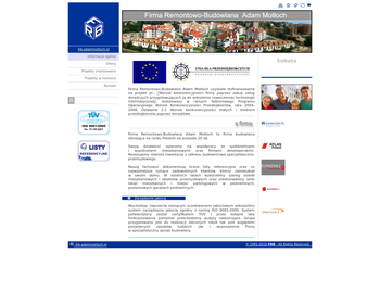 Firma remontowo - budowlana  Adam Motłoch Sp  z o o_