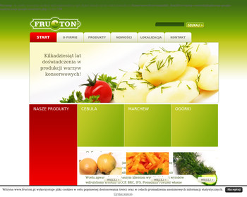 FRUCTON S j  Przetwórnia Owoców i Warzyw K  i P  Grzegorczyk_