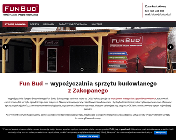 Fun Bud  Wypożyczalnia sprzętu budowlanego i elektronarzędzi_