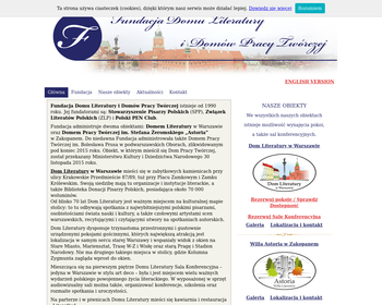 Fundacja Domu Literatury i Domów Pracy Twórczej__Dom Literatury w Warszawie