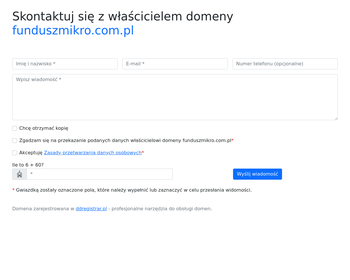 Mikro Fundusz Sp  z o o  Przedstawicielstwo_