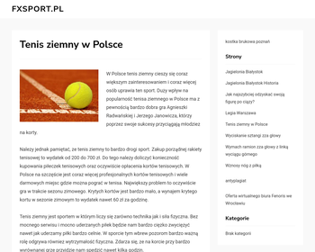 fxsport pl - internetowy sklep turystyczno-sportowy_
