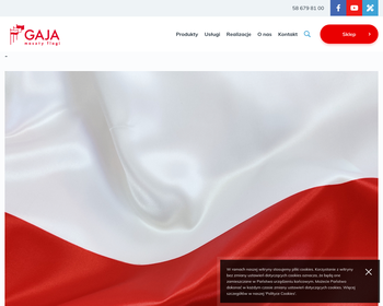 GAJA-MASZTY_ FLAGI G  K  Gaj