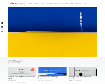 Galeria Sztuki Współczesnej ESTA Małgorzata i Tadeusz Stapowicz_