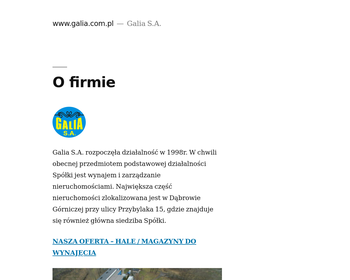 GALIA SA_