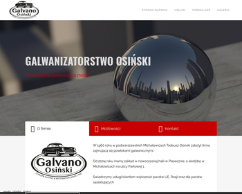 Galwanizatorstwo Adam Osiński chromowanie niklowanie miedziowanie_