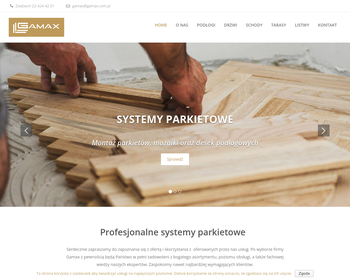 Gamax  Systemy parkietowe_