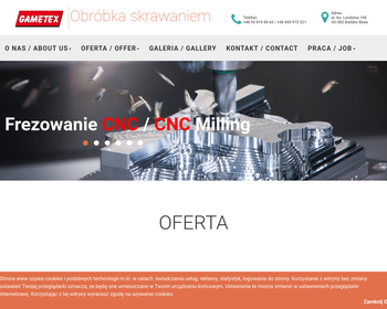 Przedsiębiorstwo Produkcyjno-Handlowe GAMETEX Piotr Gajdzica_ Ewa