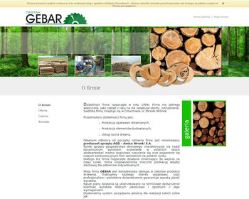 Przedsiębiorstwo Produkcyjno-Handlowo-Usługowe GEBAR Eugeniusz_
