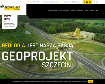 Przedsiębiorstwo Geologiczne GEOPROJEKT SZCZECIN Sp  z o o_
