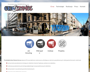 Przedsiębiorstwo Geoservice Sp  z o o  Roboty fundamentowe_