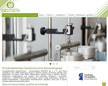 Przedsiębiorstwo Geotechniczno-Konsultingowe GEOTECH Sp  z o o_