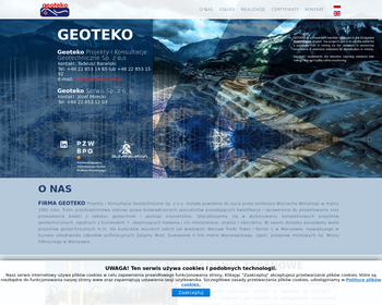 GEOTEKO Sp  z o o  Projekty i Konsultacje Geotechniczne_