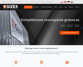Przedsiębiorstwo Produkcyjno-Handlowo-Usługowe GIZEX Sp  z o o_
