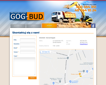 Gog Bud  Usługi koparko-ładowarką_ transport