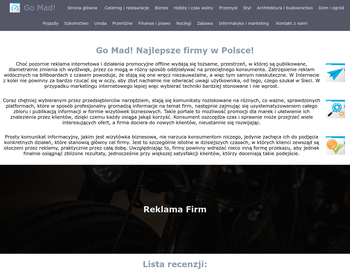 Gomad Fabryka Maszyn do Drewna_