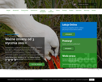 Grupowa Oczyszczalnia Ścieków w Łodzi Sp  z o o_