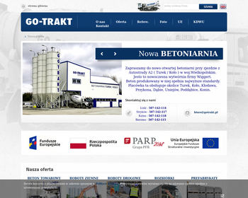 Go-Trakt  Beton_ roboty ziemne