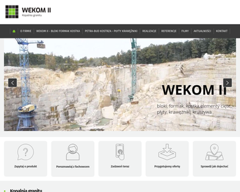 Wekom II Sp  z o o  Kopalnia granitu_