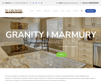 W  GROMEK i SYNOWIE: Granit_ marmur