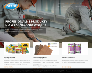 Grant  Budowlane materiały wykończeniowe_
