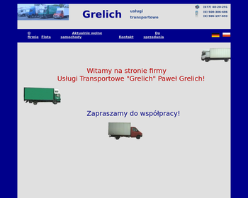 Usługi Transportowe Grelich Paweł Grelich_