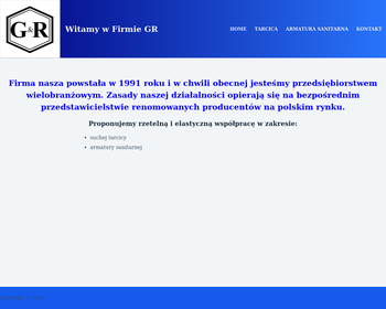 Firma Handlowa G iamp; R S j  Ryszard Gross_ Wojciech Rejewski