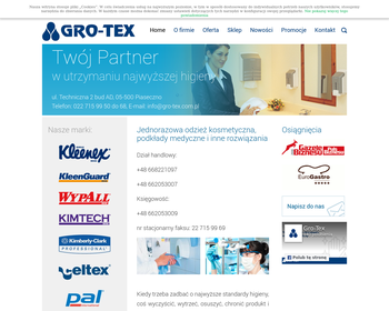 Przedsiębiorstwo Handlowo-Usługowe GRO-TEX S c  Małgorzata Grunke_