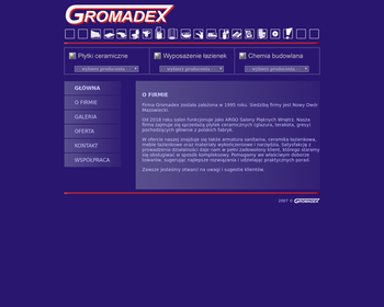 GROMADEX Hurtownia Glazury i Terakoty_