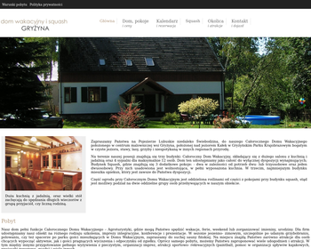 Dom Wakacyjny - Gryżyński Park Krajobrazowy_