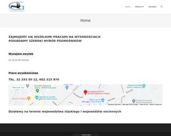 Wikliński Grzegorz  Usługi sprzętem budowlanym_