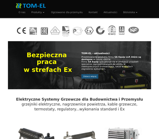 Grzejniki elektryczne i  grzejniki przemysłowe i  termostaty Ex i  kable grzejne.