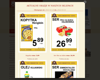 Gminna Spółdzielnia SAMOPOMOC CHŁOPSKA_