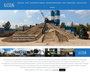 Guzik Firma  Beton towarowy_ bloczki betonowe