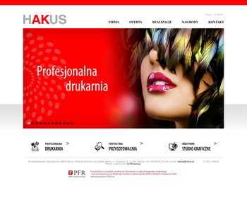 Przedsiębiorstwo Poligraficzne HAKUS Maria i Andrzej Kuśmierczyk S j_