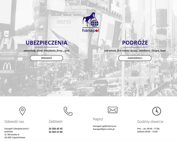 Hanapol  Ubezpieczenia i podróże  Grzesiak H_